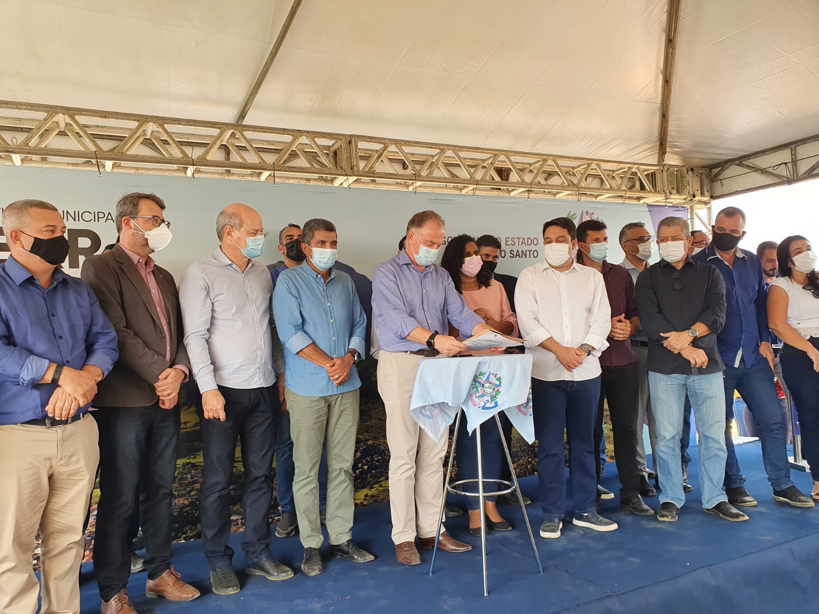 Ambiental Serra e Cesan anunciam novas obras de esgotamento sanitário na Serra